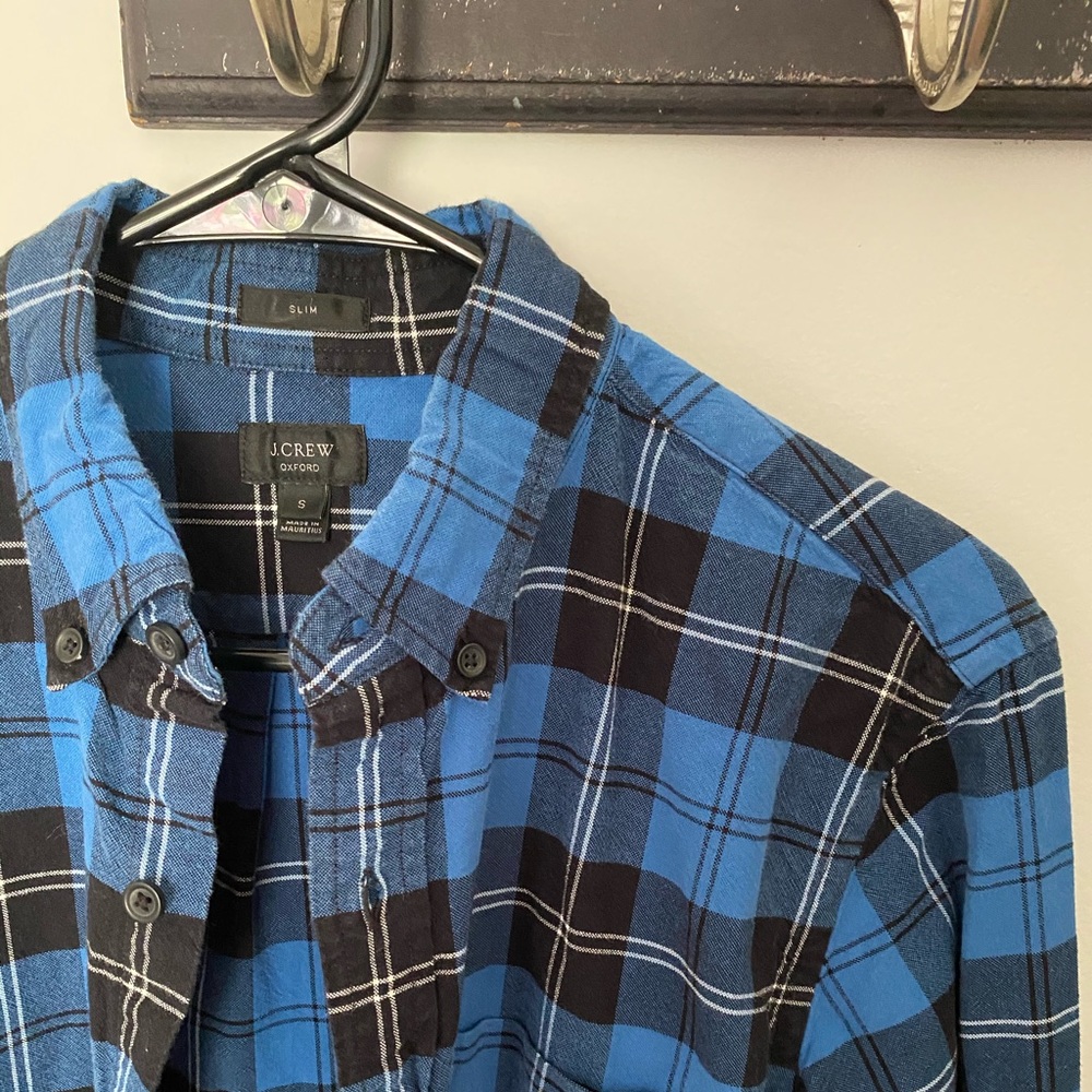 J. Crew Plaid Button Down - Picture 2 of 2